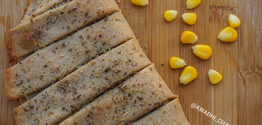 Stuffed Multigrain Garlic Bread (without Yeast) MINIATUREFOODIE
