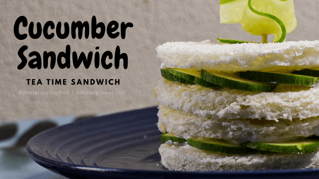 easy cucumber, mayo, cheese sandwich recipe