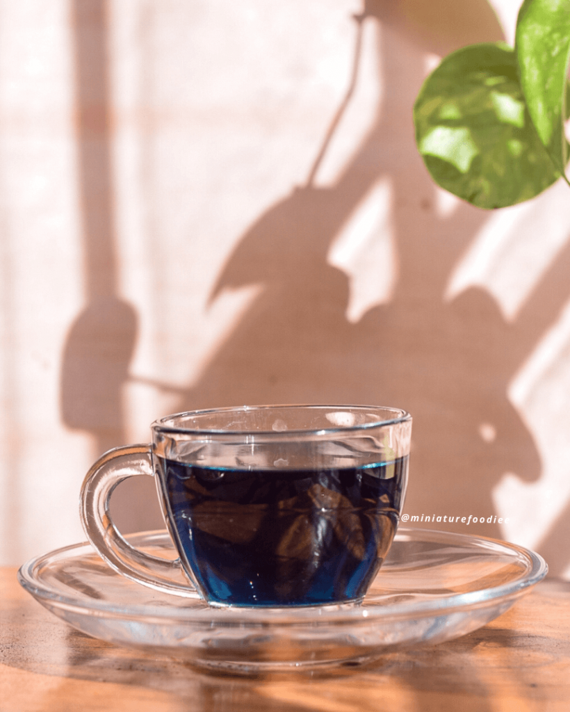 color changing blue tea