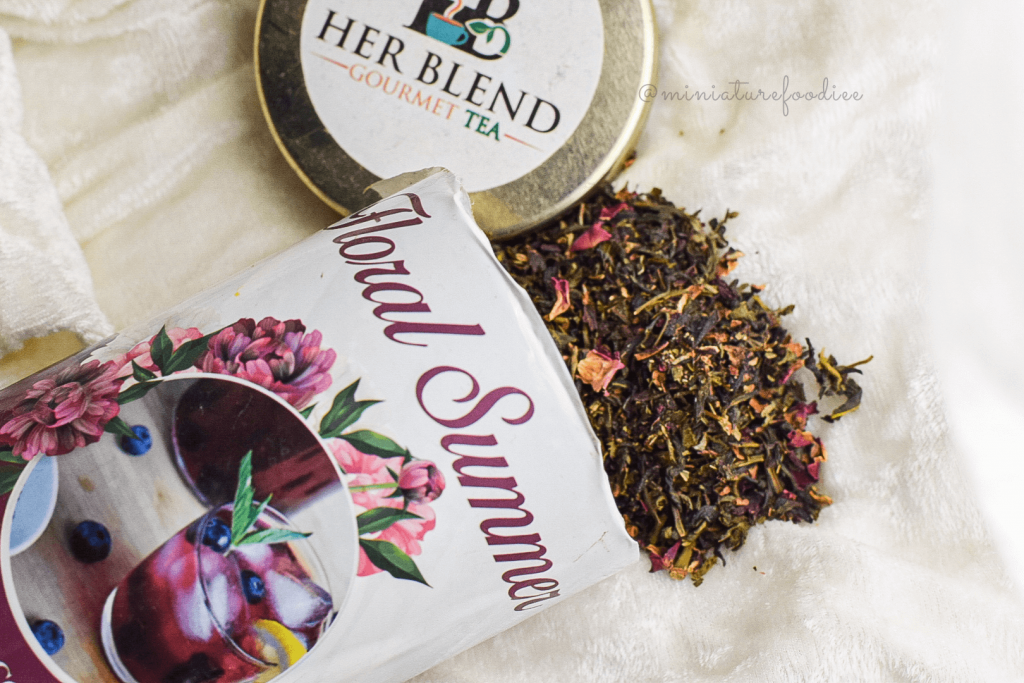 her blend tea floral summer review