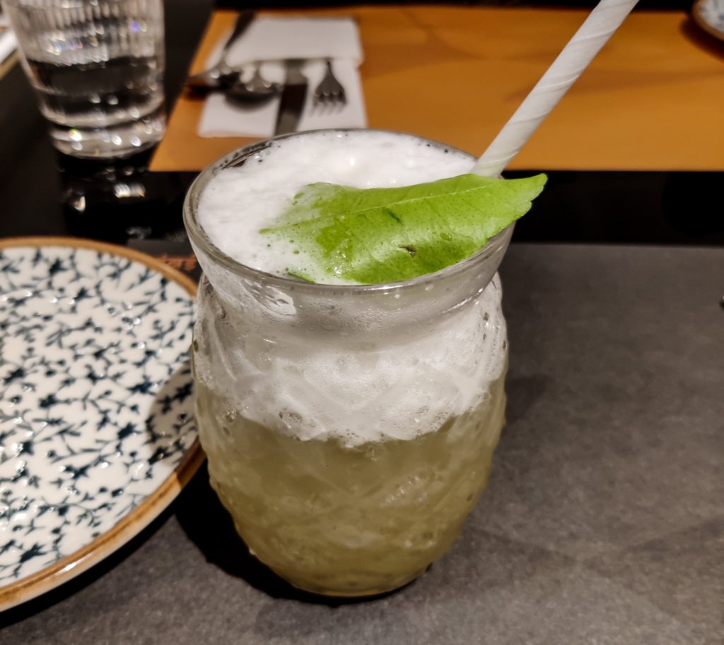 Pineapple and Kafir Lime Mocktail