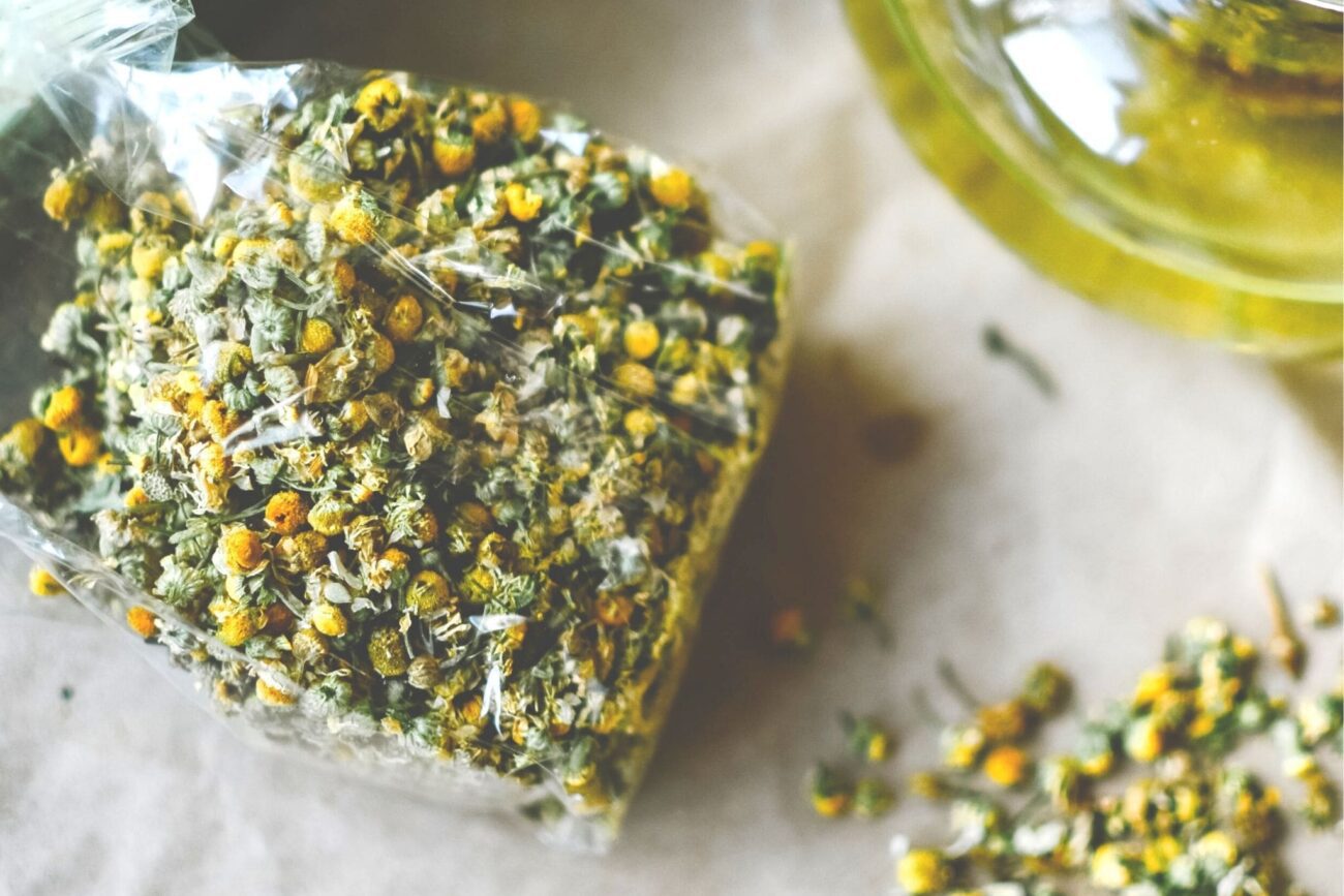 Dried Chamomile Flowers