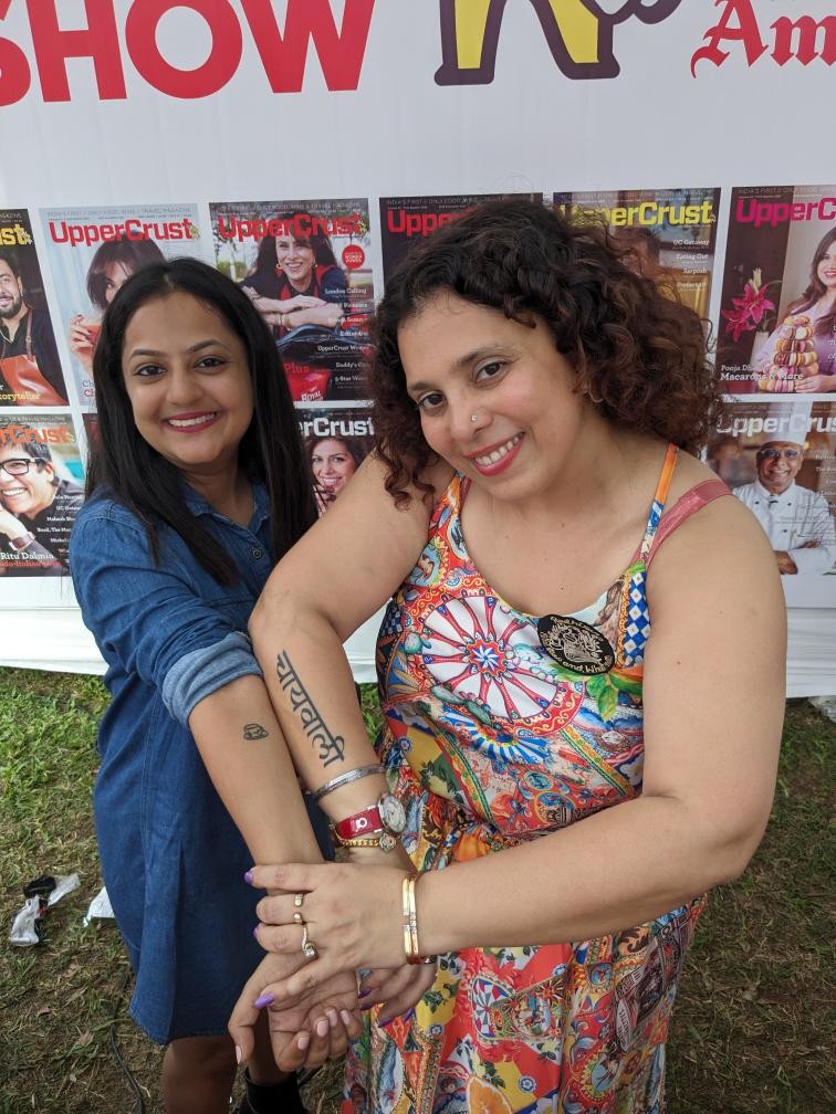sharing tattoos with radhika batra
