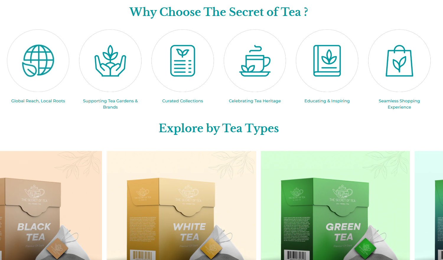 why secret of tea
